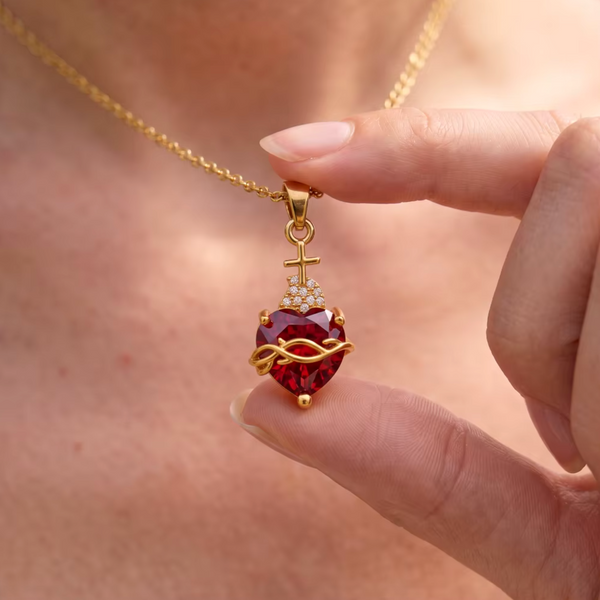 Collar Corazón Sagrado de Esperanza