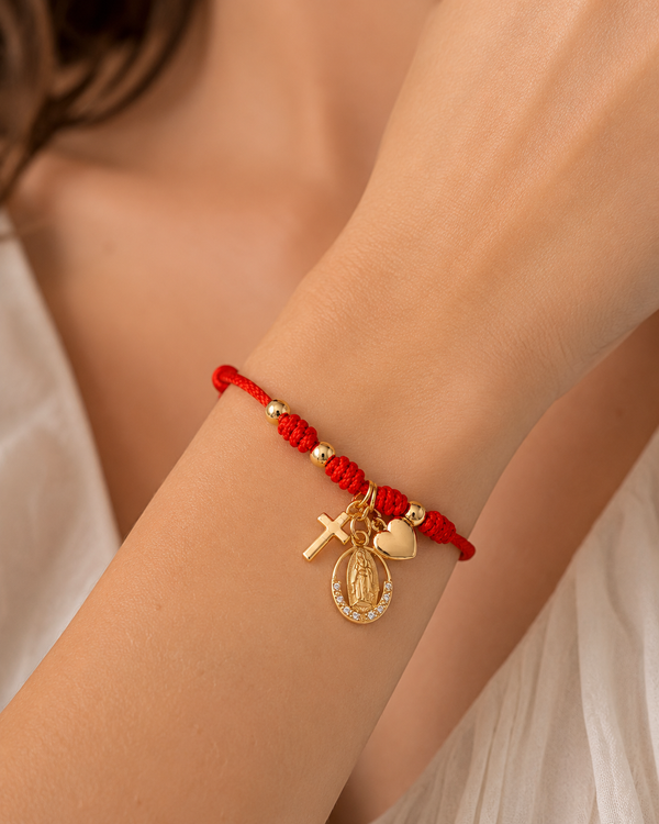 Pulsera Roja de Fe